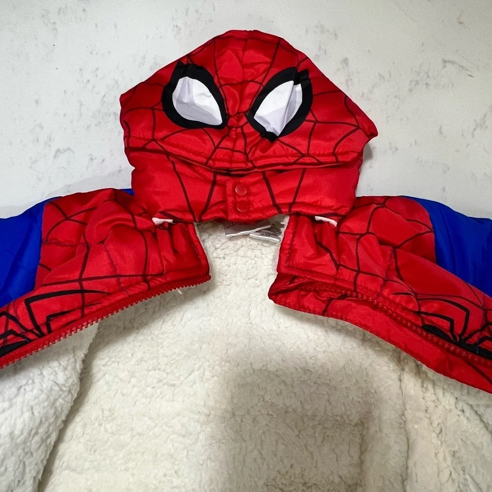 Marvel Superhero Costume Jacket - Red and Blue - Picture 7 of 9
